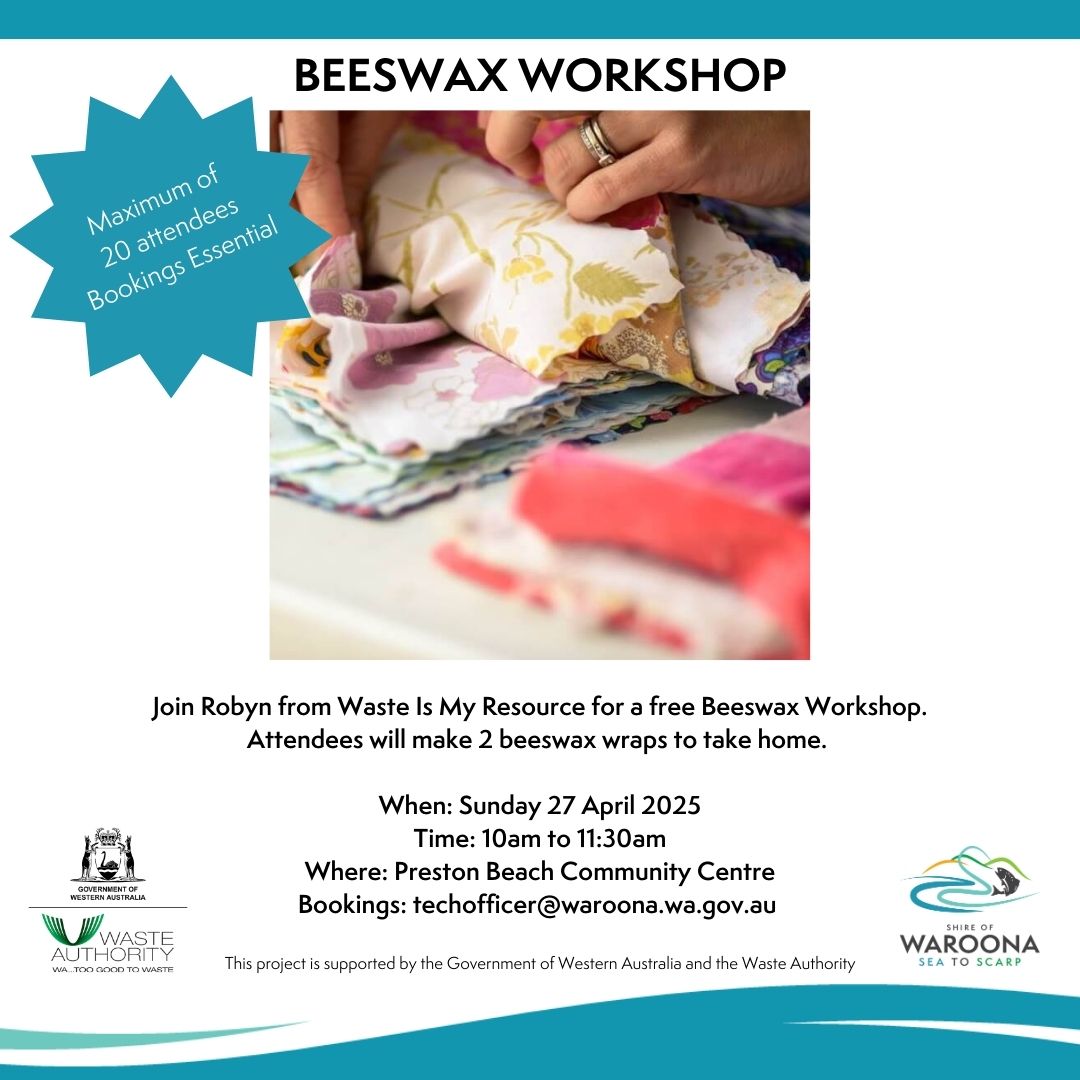 Beeswax Workshop - Preston Beach