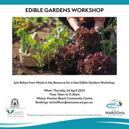 Edible Gardens Workshop - Preston Beach