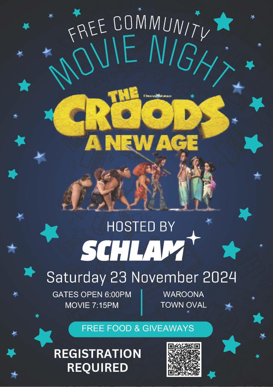 Schlam Community Movie Night