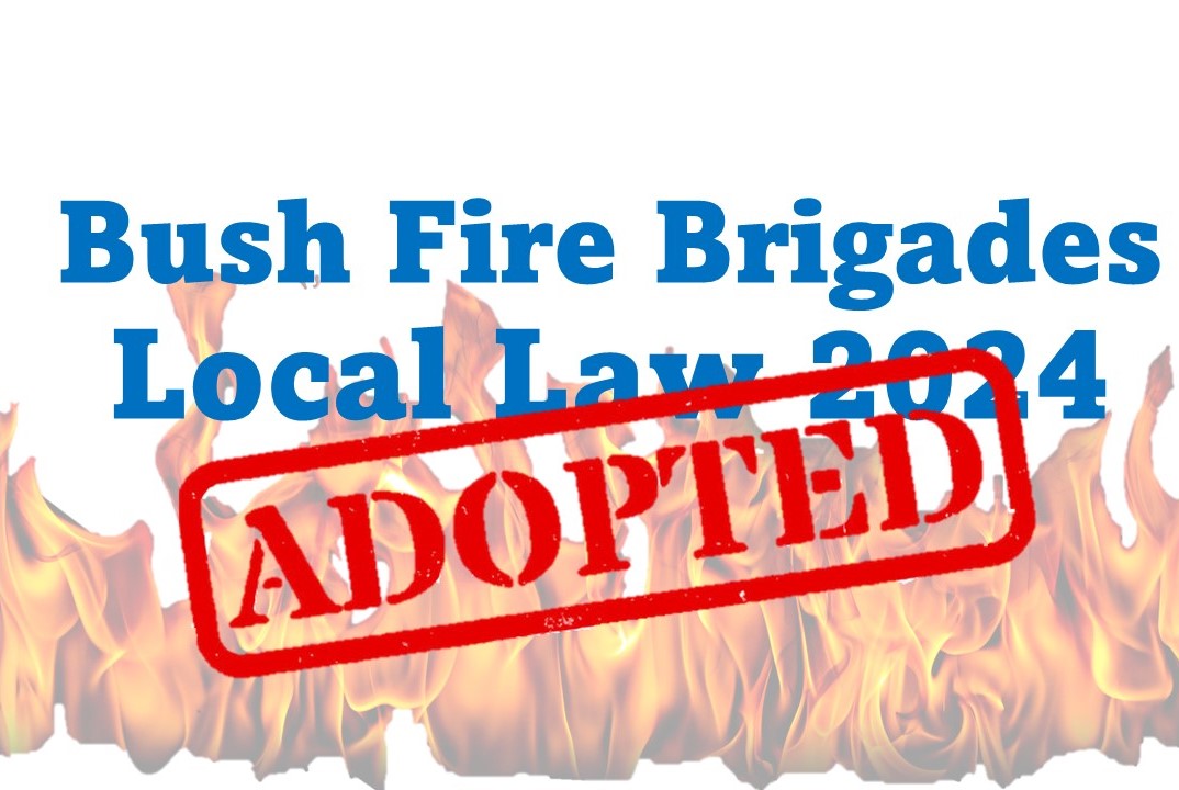 ADOPTED Bush Fire Brigades Local Law 2024