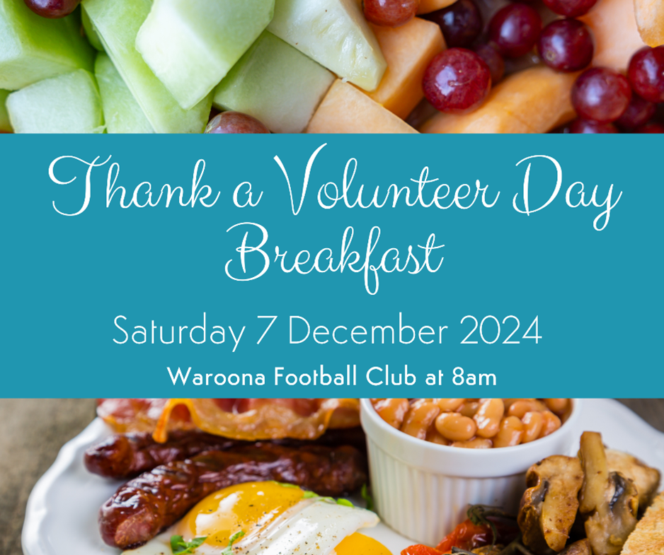 Thank a Volunteer Breakfast